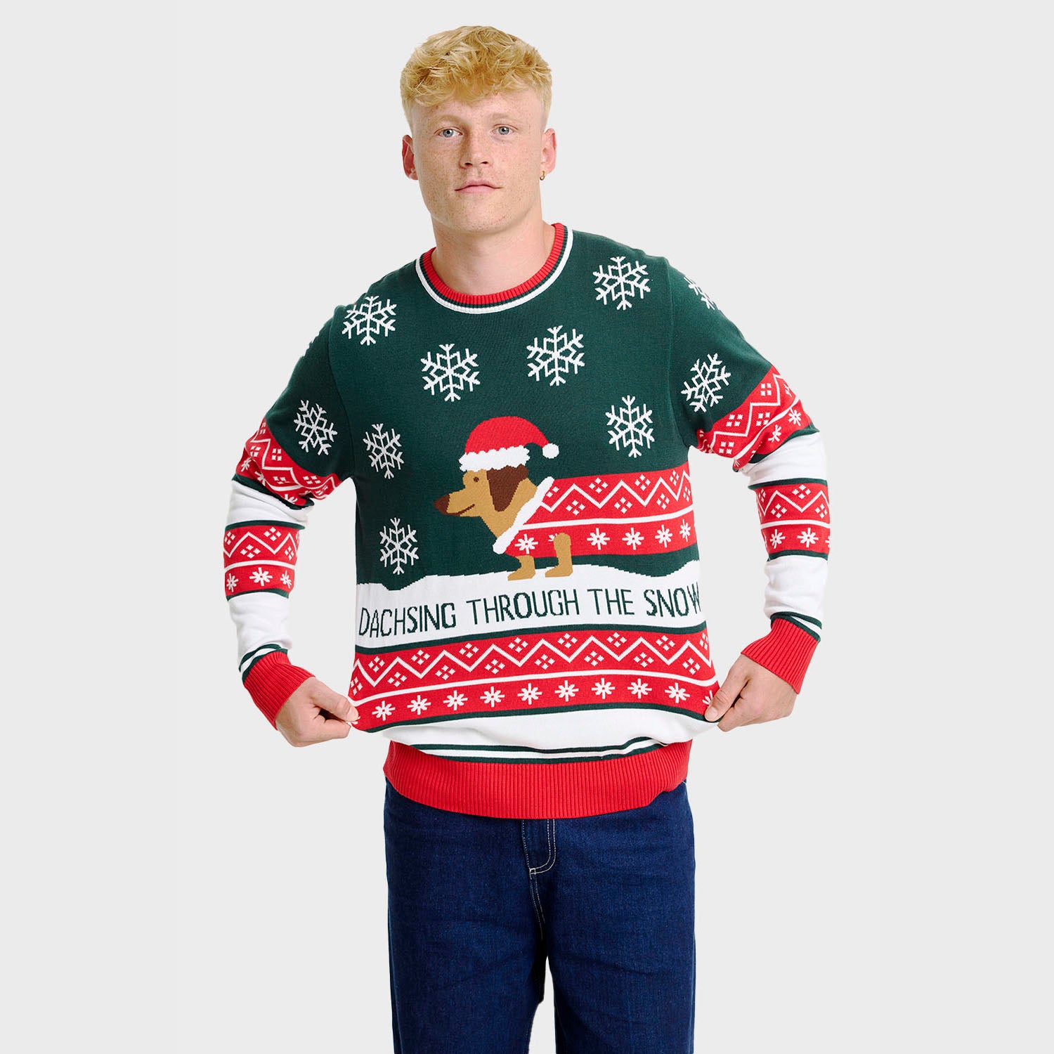 Dasching around julesweater - Herre.